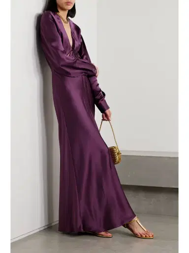 Christopher Esber Triquetra Cutout Silk-satin Maxi Dress | Thumbnail 2 Christopher Esber Triquetra Cutout Silk-satin Maxi Dress | Thumbnail 2