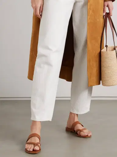 Manolo Blahnik Susa Leather Sandals | Thumbnail 2 Manolo Blahnik Susa Leather Sandals | Thumbnail 2