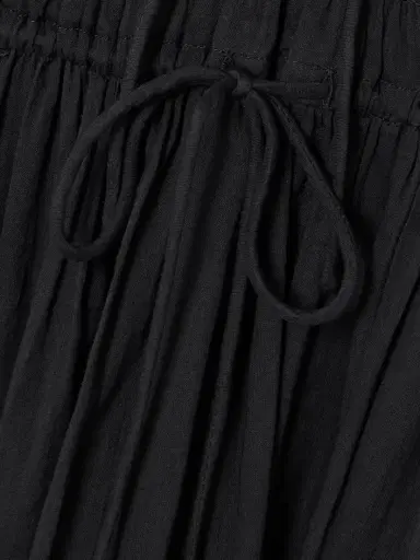 DÔEN Ischia Shirred Organic Cotton-voile Midi Dress | Thumbnail 4 DÔEN Ischia Shirred Organic Cotton-voile Midi Dress | Thumbnail 4