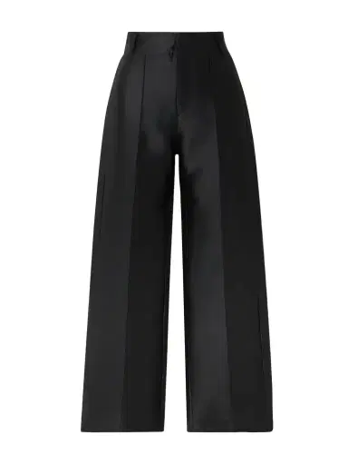 DESTREE Yoshitomo Pleated Faille Wide-leg Pants | Thumbnail 1 DESTREE Yoshitomo Pleated Faille Wide-leg Pants | Thumbnail 1
