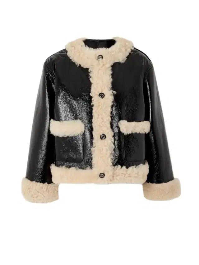 Embellished Shearling Jacket Embellished Shearling Jacket
