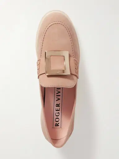 Roger Vivier Embellished Suede Loafers | Thumbnail 5 Roger Vivier Embellished Suede Loafers | Thumbnail 5