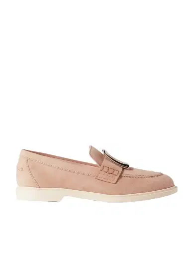 Roger Vivier Embellished Suede Loafers | Thumbnail 1 Roger Vivier Embellished Suede Loafers | Thumbnail 1