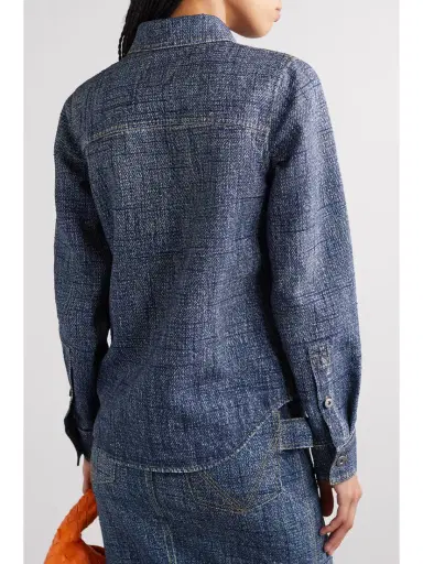 Bottega Veneta Printed Denim Shirt | Thumbnail 3 Bottega Veneta Printed Denim Shirt | Thumbnail 3