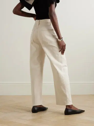 Mother The Half Pipe Ankle High-rise Barrel-leg Jeans | Thumbnail 4 Mother The Half Pipe Ankle High-rise Barrel-leg Jeans | Thumbnail 4