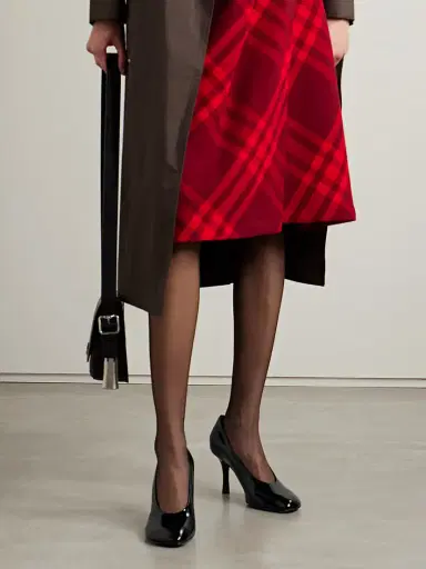 Burberry Glossed-leather Pumps | Thumbnail 2 Burberry Glossed-leather Pumps | Thumbnail 2