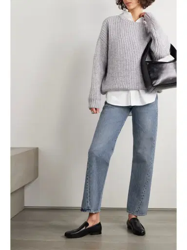 TOTEME Twisted Seam High-rise Straight-leg Jeans | Thumbnail 2 TOTEME Twisted Seam High-rise Straight-leg Jeans | Thumbnail 2