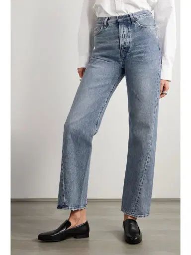 TOTEME Twisted Seam High-rise Straight-leg Jeans | Thumbnail 3 TOTEME Twisted Seam High-rise Straight-leg Jeans | Thumbnail 3