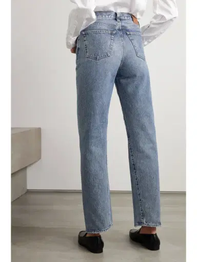 TOTEME Twisted Seam High-rise Straight-leg Jeans | Thumbnail 4 TOTEME Twisted Seam High-rise Straight-leg Jeans | Thumbnail 4