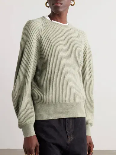 Loro Piana Ribbed Cashmere Sweater | Thumbnail 3 Loro Piana Ribbed Cashmere Sweater | Thumbnail 3