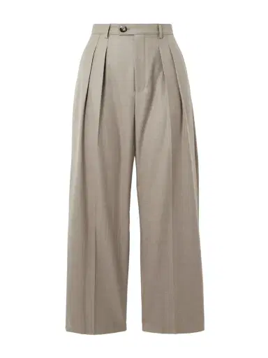 Loro Piana Pleated Wool Wide-leg Pants | Thumbnail 1 Loro Piana Pleated Wool Wide-leg Pants | Thumbnail 1