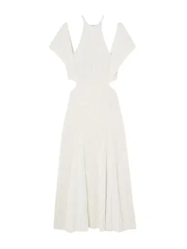 Chloé Cutout Ribbed Wool Gown - x large | Thumbnail 1 Chloé Cutout Ribbed Wool Gown - x large | Thumbnail 1
