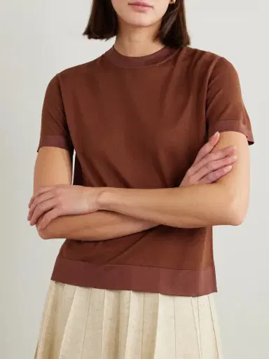 Loro Piana Silk T-shirt | Thumbnail 3 Loro Piana Silk T-shirt | Thumbnail 3