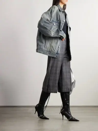 Balenciaga Oversized Denim Jacket | Thumbnail 2 Balenciaga Oversized Denim Jacket | Thumbnail 2