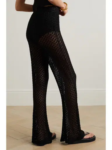 Zimmermann Wonderland Crochet-knit Straight-leg Pants | Thumbnail 3 Zimmermann Wonderland Crochet-knit Straight-leg Pants | Thumbnail 3