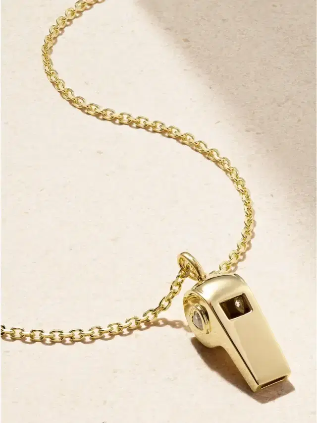 18-karat Gold Diamond Necklace 18-karat Gold Diamond Necklace