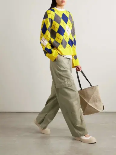 Loewe Cotton-blend Twill Cargo Pants - x large | Thumbnail 2 Loewe Cotton-blend Twill Cargo Pants - x large | Thumbnail 2