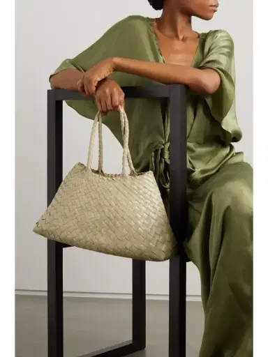 Dragon Diffusion Santa Croce Big Woven Leather Tote | Thumbnail 2 Dragon Diffusion Santa Croce Big Woven Leather Tote | Thumbnail 2