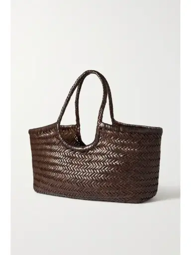 Dragon Diffusion Nantucket Large Woven Leather Tote | Thumbnail 3 Dragon Diffusion Nantucket Large Woven Leather Tote | Thumbnail 3