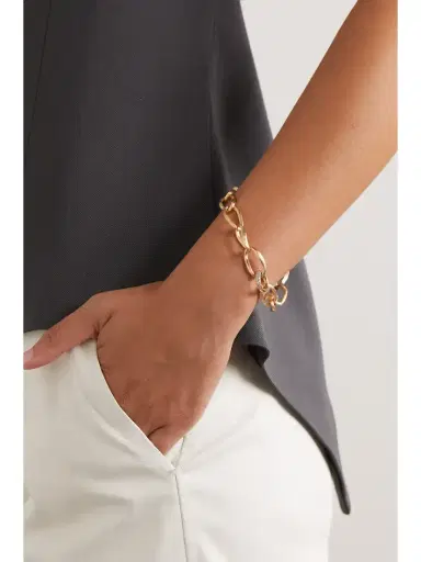 OLE LYNGGAARD COPENHAGEN Love Medium 18-karat Yellow And Rose Gold Diamond Bracelet | Thumbnail 2 OLE LYNGGAARD COPENHAGEN Love Medium 18-karat Yellow And Rose Gold Diamond Bracelet | Thumbnail 2