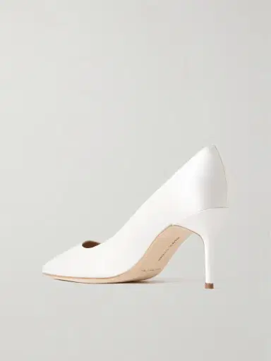 Manolo Blahnik Bb 70 Satin Pumps | Thumbnail 3 Manolo Blahnik Bb 70 Satin Pumps | Thumbnail 3