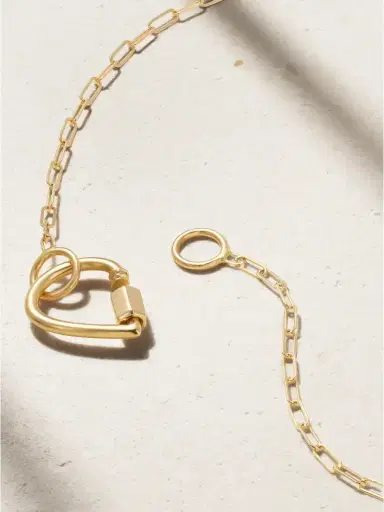 Marla Aaron 18-karat Gold Diamond Necklace | Thumbnail 3 Marla Aaron 18-karat Gold Diamond Necklace | Thumbnail 3