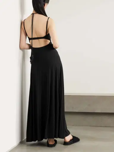 Johanna Ortiz + Net Sustain Río Bravo Cutout Ruched Stretch-jersey Maxi Dress | Thumbnail 3 Johanna Ortiz + Net Sustain Río Bravo Cutout Ruched Stretch-jersey Maxi Dress | Thumbnail 3