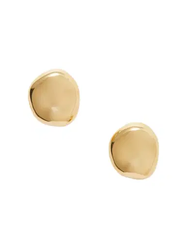 AGMES Gia Small Recycled Gold Vermeil Earrings | Thumbnail 1 AGMES Gia Small Recycled Gold Vermeil Earrings | Thumbnail 1