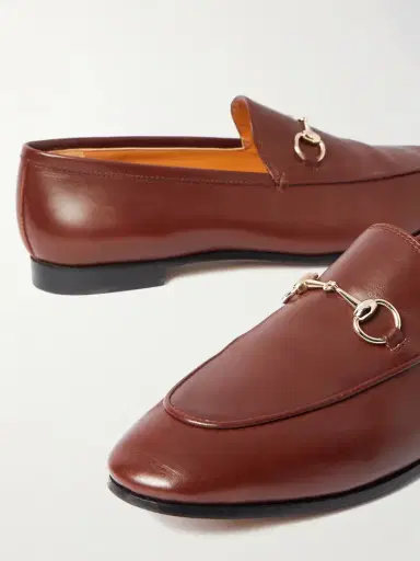 Gucci Jordaan Horsebit-detailed Leather Loafers | Thumbnail 4 Gucci Jordaan Horsebit-detailed Leather Loafers | Thumbnail 4