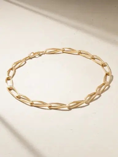 Marie Lichtenberg Gourmette 18-karat Gold Diamond Necklace | Thumbnail 1 Marie Lichtenberg Gourmette 18-karat Gold Diamond Necklace | Thumbnail 1