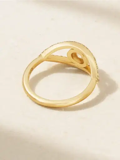 Melissa Joy Manning 18-karat Gold Diamond Ring | Thumbnail 3 Melissa Joy Manning 18-karat Gold Diamond Ring | Thumbnail 3
