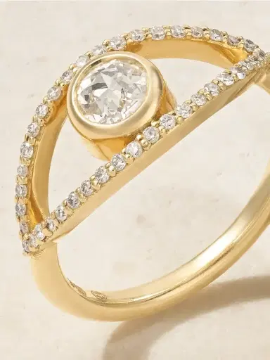 Melissa Joy Manning 18-karat Gold Diamond Ring | Thumbnail 4 Melissa Joy Manning 18-karat Gold Diamond Ring | Thumbnail 4