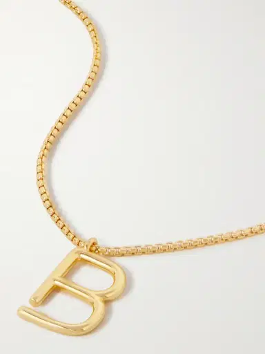 Roxanne Assoulin Initial Reaction Gold-tone Necklace | Thumbnail 5 Roxanne Assoulin Initial Reaction Gold-tone Necklace | Thumbnail 5
