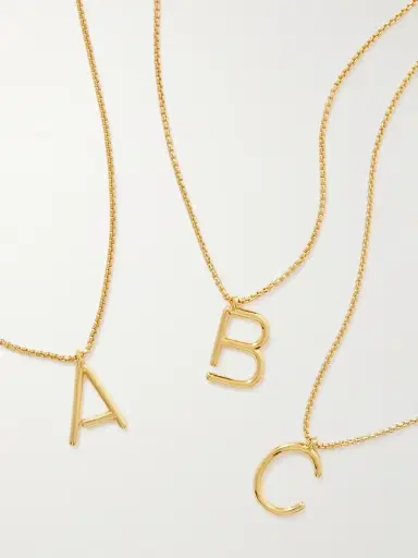 Roxanne Assoulin Initial Reaction Gold-tone Necklace | Thumbnail 1 Roxanne Assoulin Initial Reaction Gold-tone Necklace | Thumbnail 1