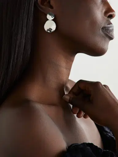 AGMES Stella Recycled Silver Earrings | Thumbnail 2 AGMES Stella Recycled Silver Earrings | Thumbnail 2