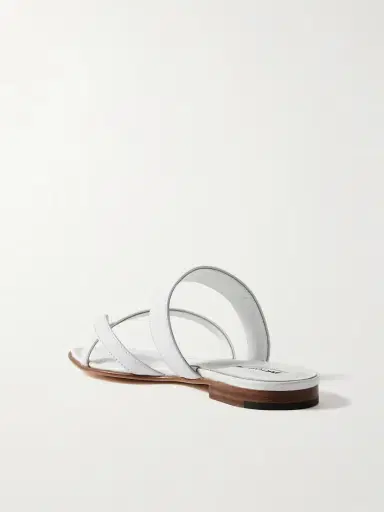 Manolo Blahnik Susa Leather Sandals | Thumbnail 3 Manolo Blahnik Susa Leather Sandals | Thumbnail 3