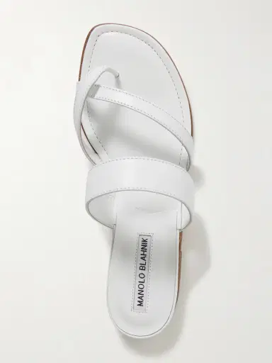 Manolo Blahnik Susa Leather Sandals | Thumbnail 5 Manolo Blahnik Susa Leather Sandals | Thumbnail 5