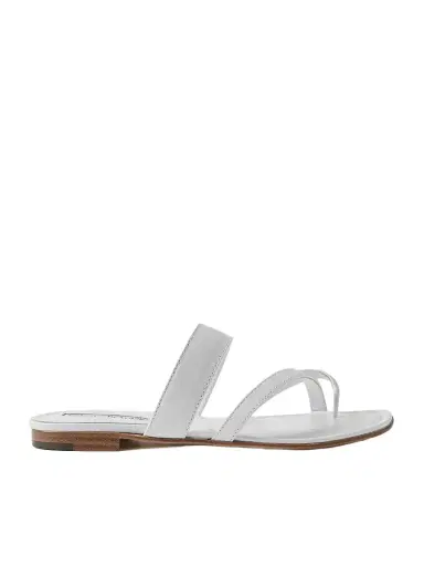 Manolo Blahnik Susa Leather Sandals | Thumbnail 1 Manolo Blahnik Susa Leather Sandals | Thumbnail 1
