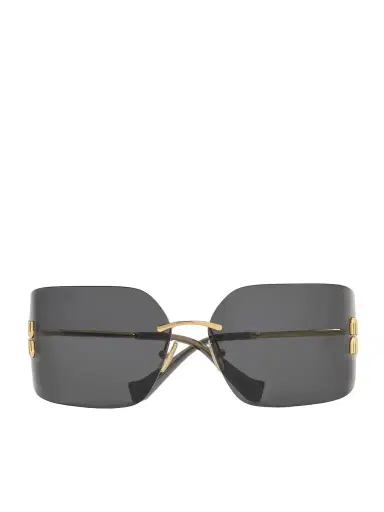 Miu Miu Eyewear D-frame Gold-tone Sunglasses | Thumbnail 1 Miu Miu Eyewear D-frame Gold-tone Sunglasses | Thumbnail 1