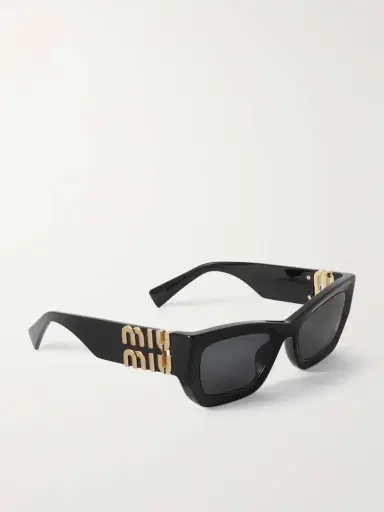 Miu Miu Eyewear Glimpse Rectangular-frame Acetate Sunglasses | Thumbnail 3 Miu Miu Eyewear Glimpse Rectangular-frame Acetate Sunglasses | Thumbnail 3