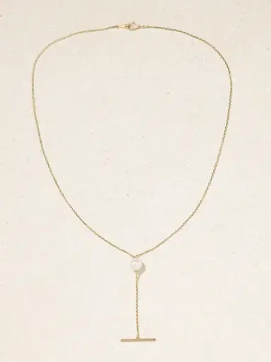 Mizuki 14-karat Gold Pearl Necklace | Thumbnail 4 Mizuki 14-karat Gold Pearl Necklace | Thumbnail 4