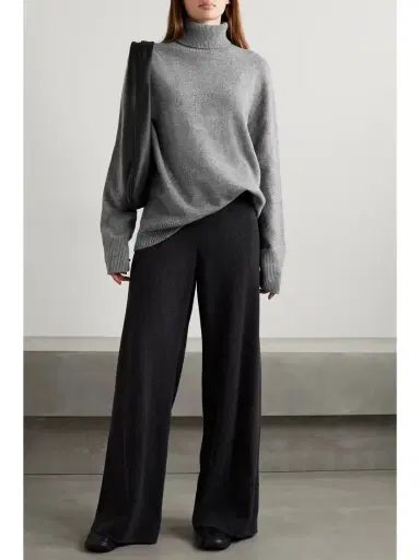 The Row Essentials Stepny Wool And Cashmere-blend Turtleneck Sweater | Thumbnail 2 The Row Essentials Stepny Wool And Cashmere-blend Turtleneck Sweater | Thumbnail 2