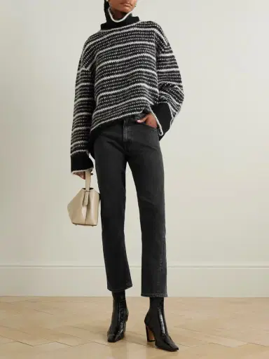 TOTEME Twisted Seam High-rise Straight-leg Jeans | Thumbnail 2 TOTEME Twisted Seam High-rise Straight-leg Jeans | Thumbnail 2