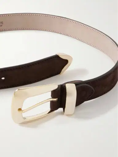 Khaite Benny Suede Belt | Thumbnail 3 Khaite Benny Suede Belt | Thumbnail 3
