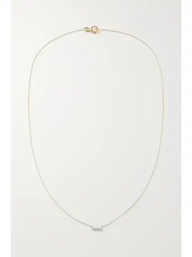 STONE AND STRAND 10-karat Gold Diamond Necklace | Thumbnail 4 STONE AND STRAND 10-karat Gold Diamond Necklace | Thumbnail 4