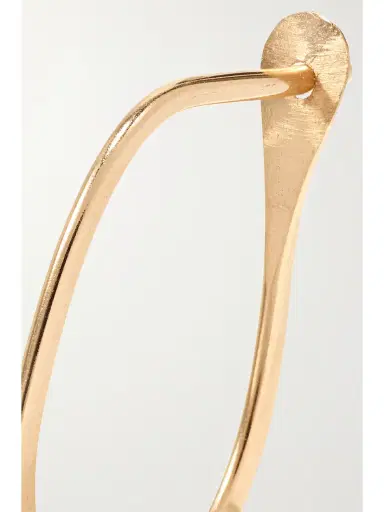 Melissa Joy Manning Teardrop 14-karat Gold Hoop Earrings | Thumbnail 5 Melissa Joy Manning Teardrop 14-karat Gold Hoop Earrings | Thumbnail 5