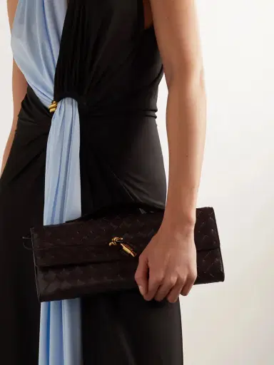 Bottega Veneta Andiamo Long Intrecciato Leather Clutch | Thumbnail 2 Bottega Veneta Andiamo Long Intrecciato Leather Clutch | Thumbnail 2
