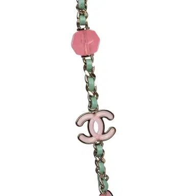 Chanel Chanel Candy Heart Mini Flap Bag Turquoise Lambskin Enamel and Light Gold Hardware | Thumbnail 8 Chanel Chanel Candy Heart Mini Flap Bag Turquoise Lambskin Enamel and Light Gold Hardware | Thumbnail 8
