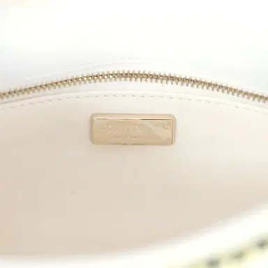 Chanel Chanel Small Classic Flap White Multicolor Sequin Light Gold Hardware | Thumbnail 9 Chanel Chanel Small Classic Flap White Multicolor Sequin Light Gold Hardware | Thumbnail 9