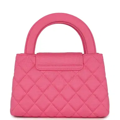 Chanel Chanel Small Kelly Dark Pink Jersey Brushed Gold Hardware | Thumbnail 4 Chanel Chanel Small Kelly Dark Pink Jersey Brushed Gold Hardware | Thumbnail 4